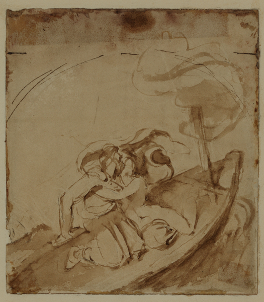 Study for the Oil Painting ' The Storm' (1882.4)